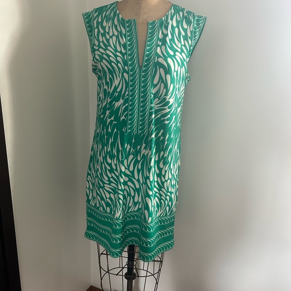 BCBG Max Azria sleeveless dress M emeraldcom - Picture 2 of 8